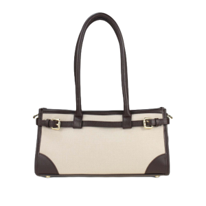 Canvas and leather bag