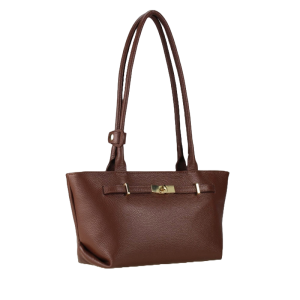 Leather bag with Double Handle