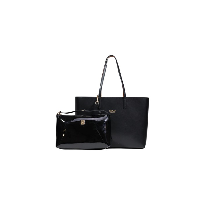 Replay reversible bag with matching Vinyl clutch